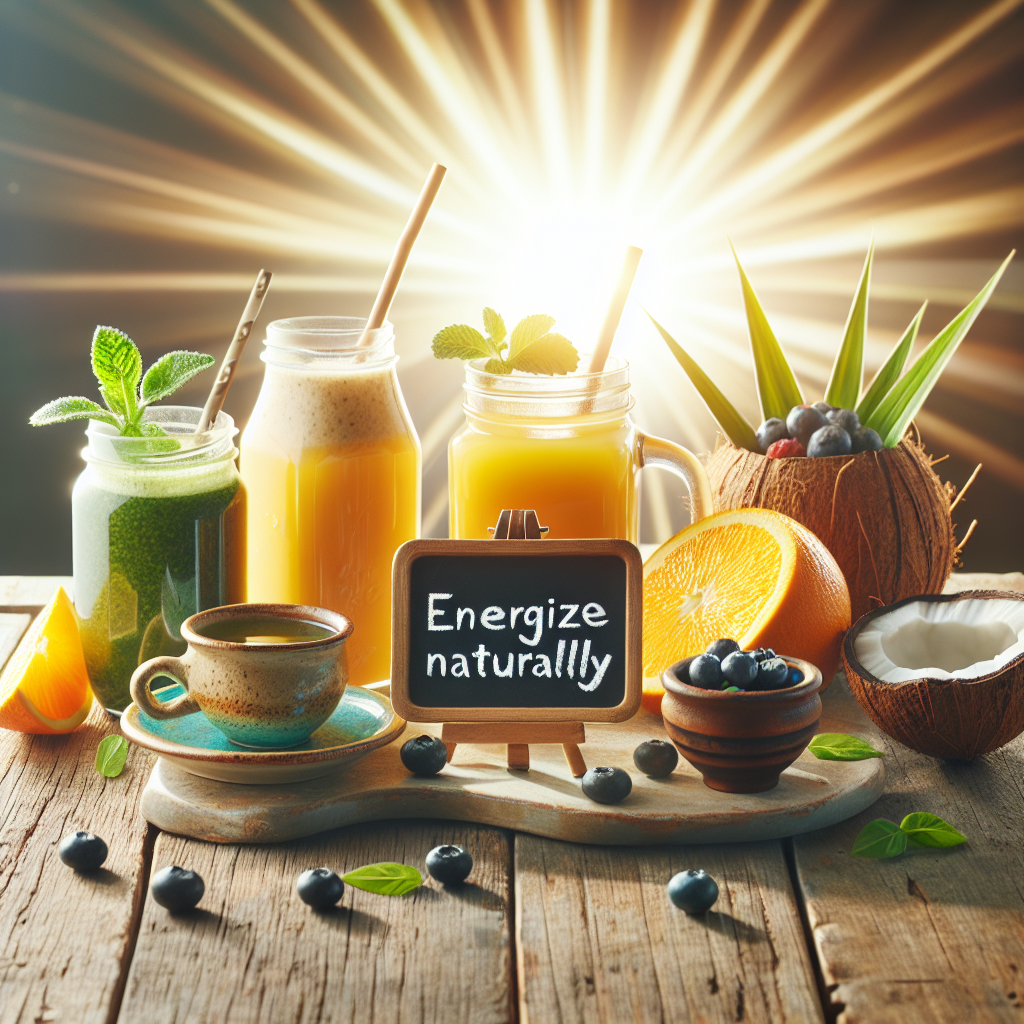 🌞 Energize Naturally: Drinks That Boost Focus Without the Crash