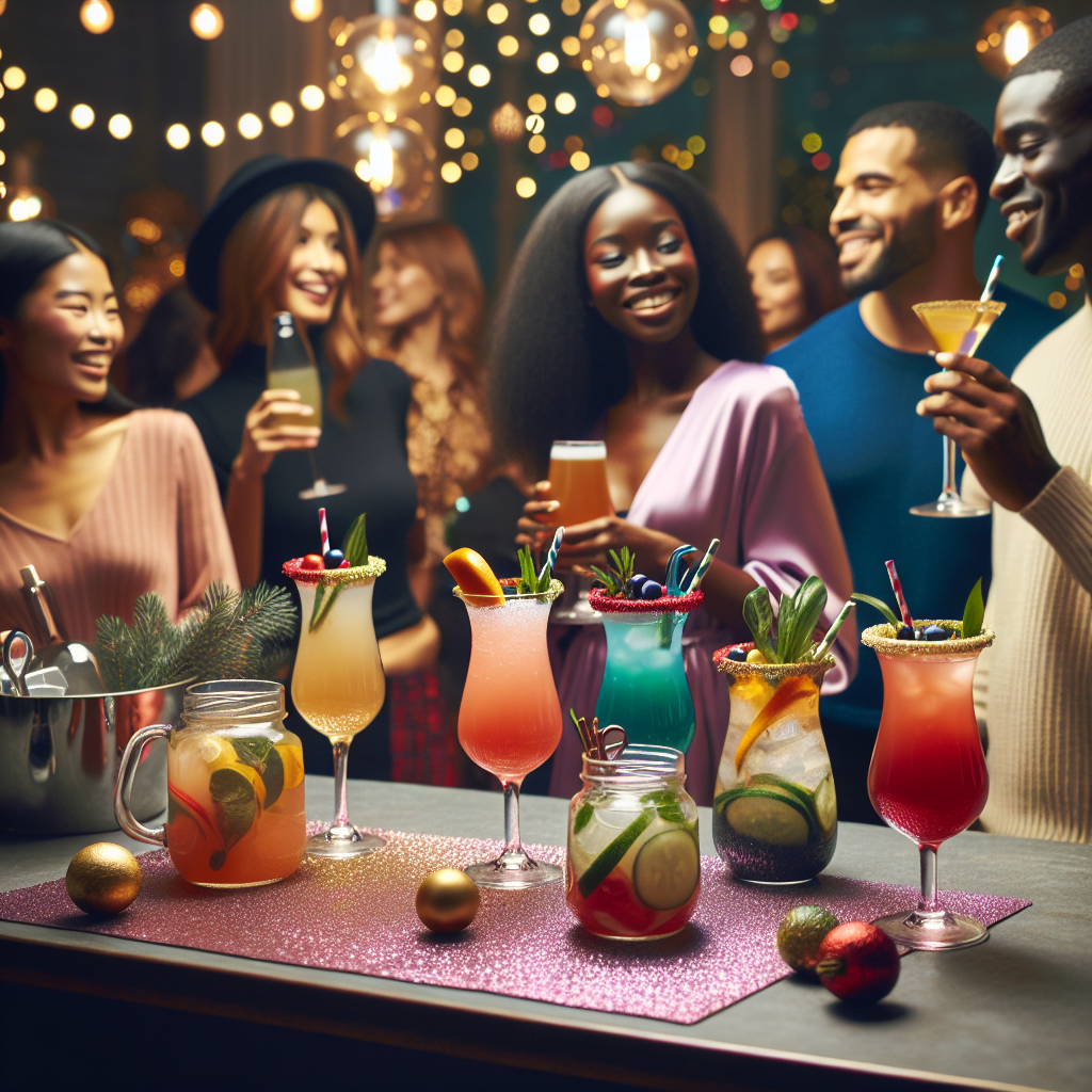 🍹 Mocktails with Benefits: Guilt-Free Drinks for a Party Mood