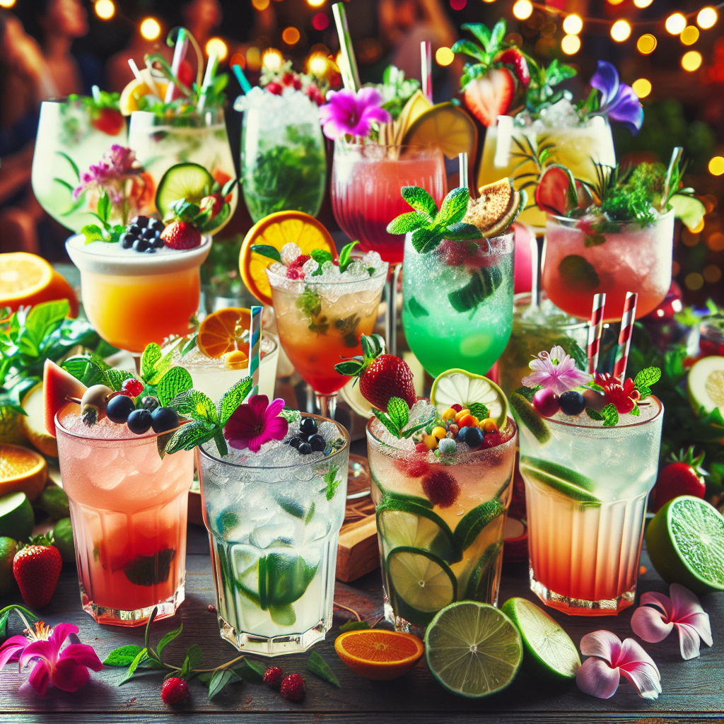 🍹 Mocktails with Benefits: Guilt-Free Drinks for a Party Mood